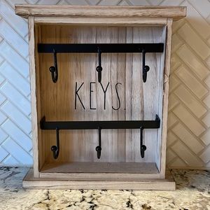 Rae Dunn wall hanging key holder